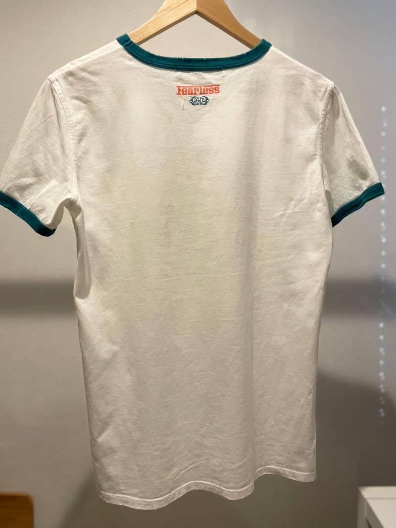 Bill Wall Leatherホワイト Tシャツ シルバーチェーン付き