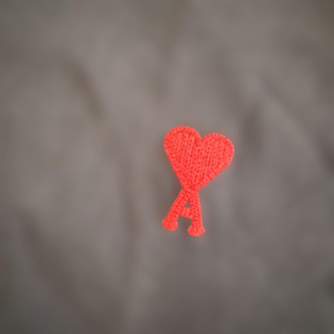 ami ハート刺繍 Tシャツ