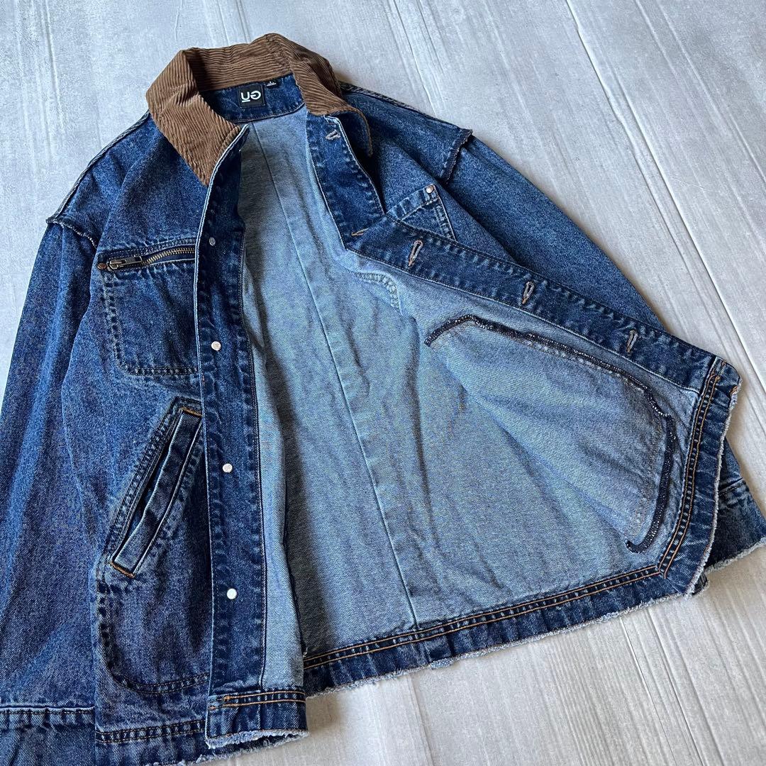 完売品 GU×UNDERCOVER デニム カバーオール ジャケット S