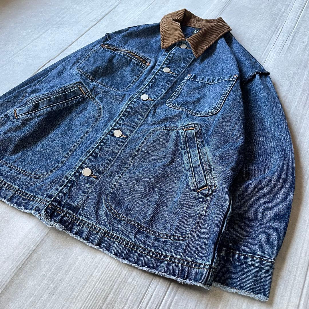 完売品 GU×UNDERCOVER デニム カバーオール ジャケット S
