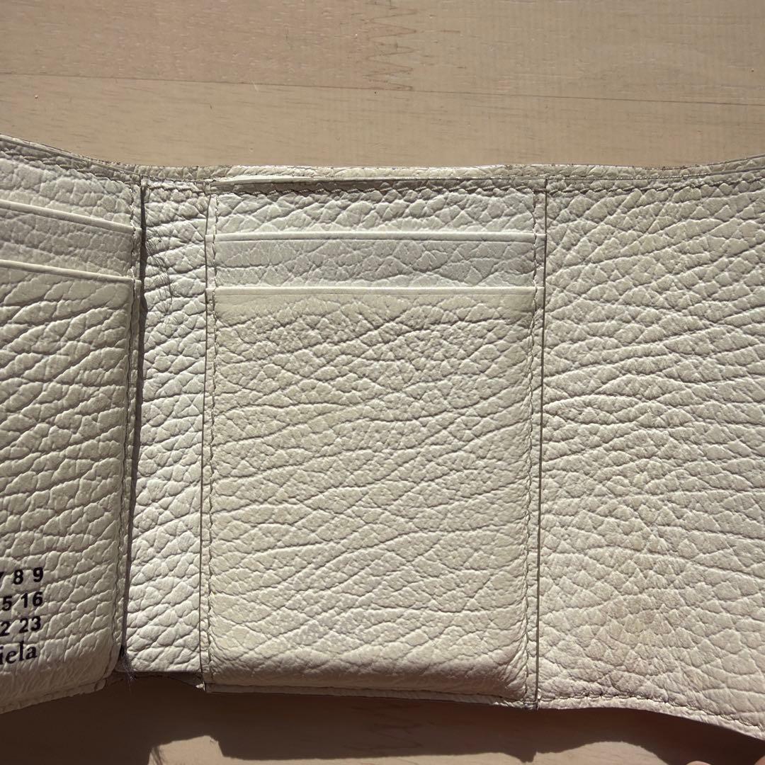 Maison Margiela 三つ折り財布 ホワイト