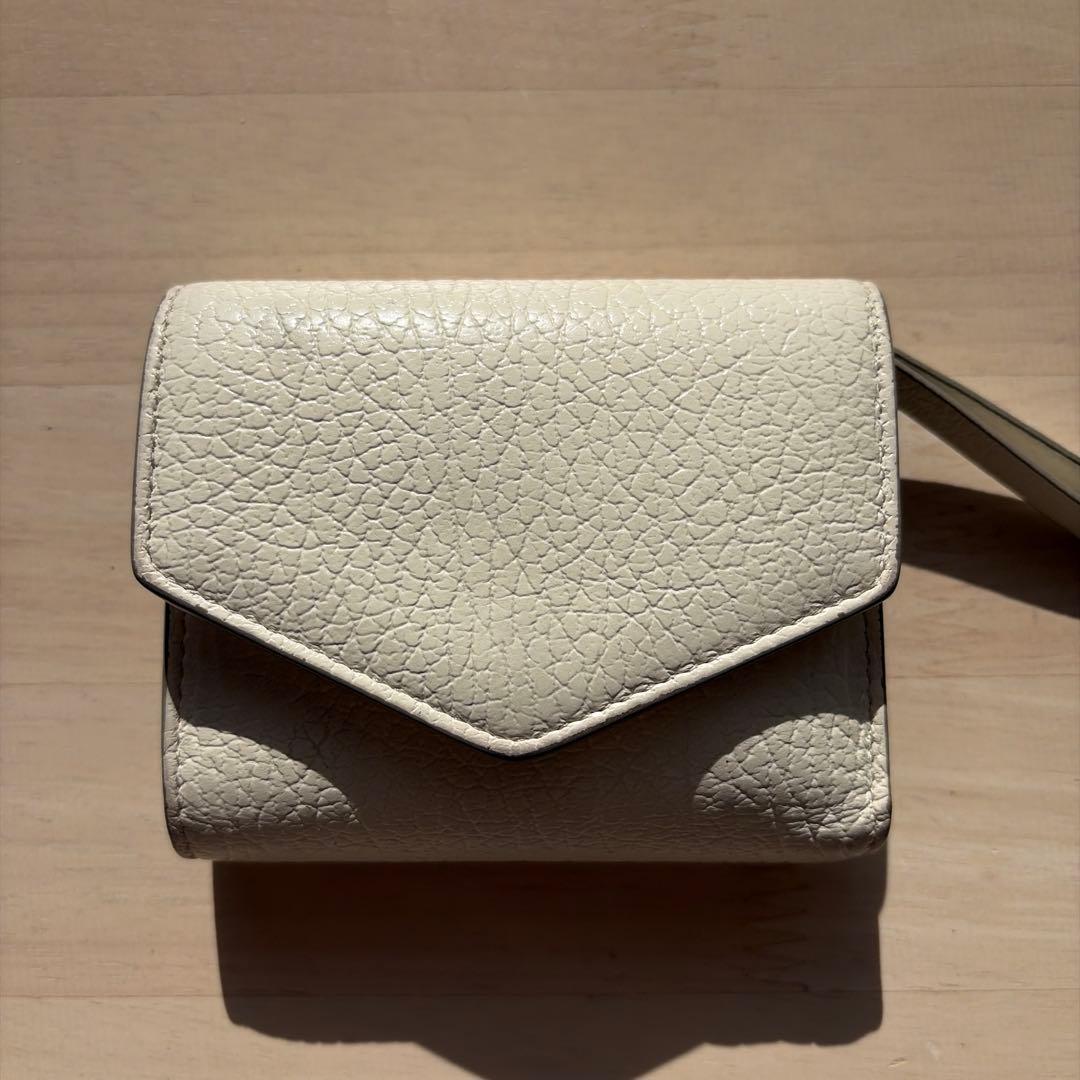 Maison Margiela 三つ折り財布 ホワイト