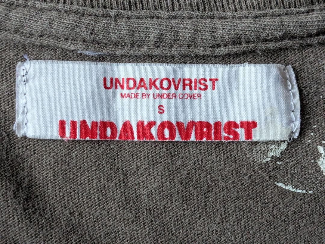 アンダーカバー UNDAKOVRIST復刻版1999AW 象Tシャツ アンビバ期
