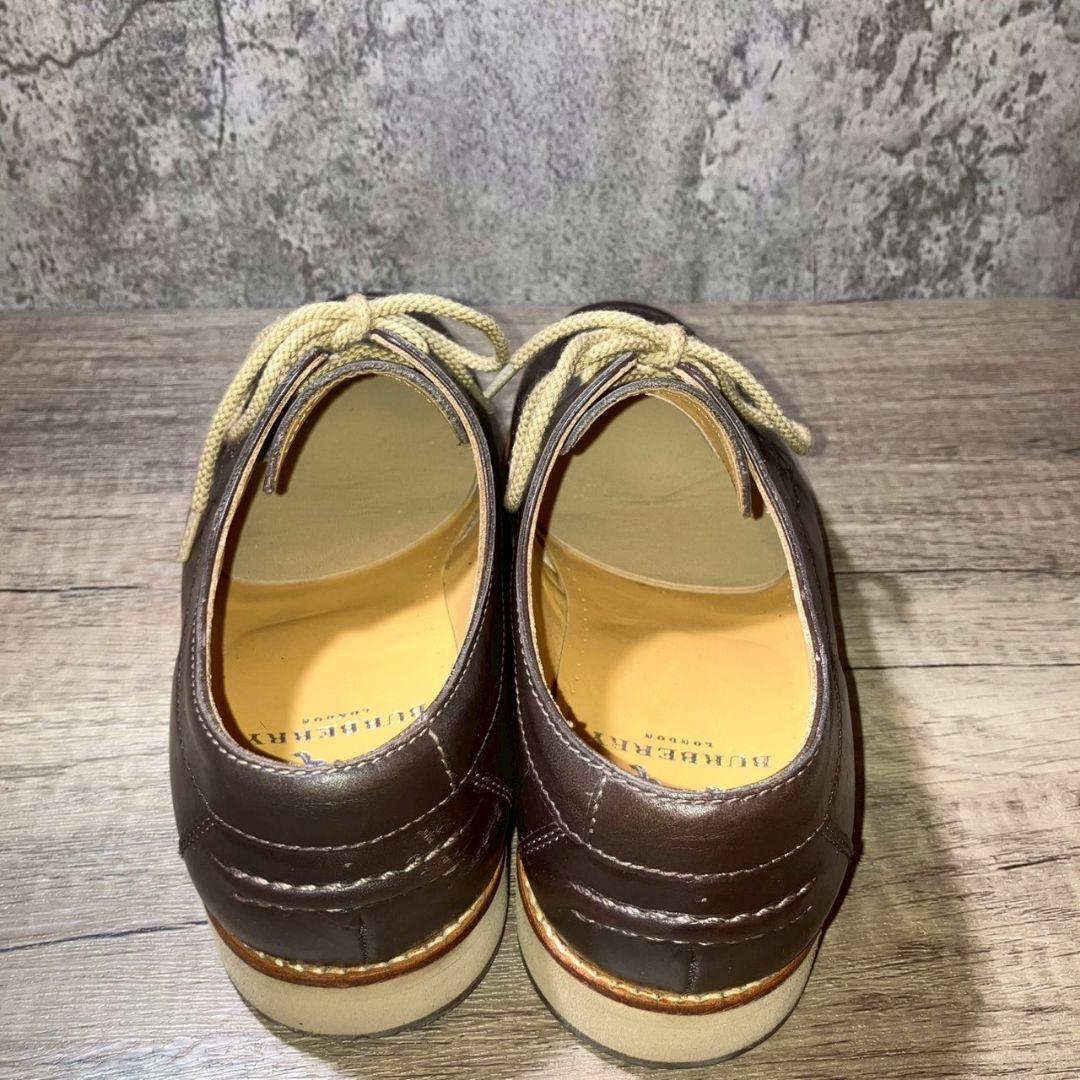 バーバリー BURBERRY レザー ブラウン