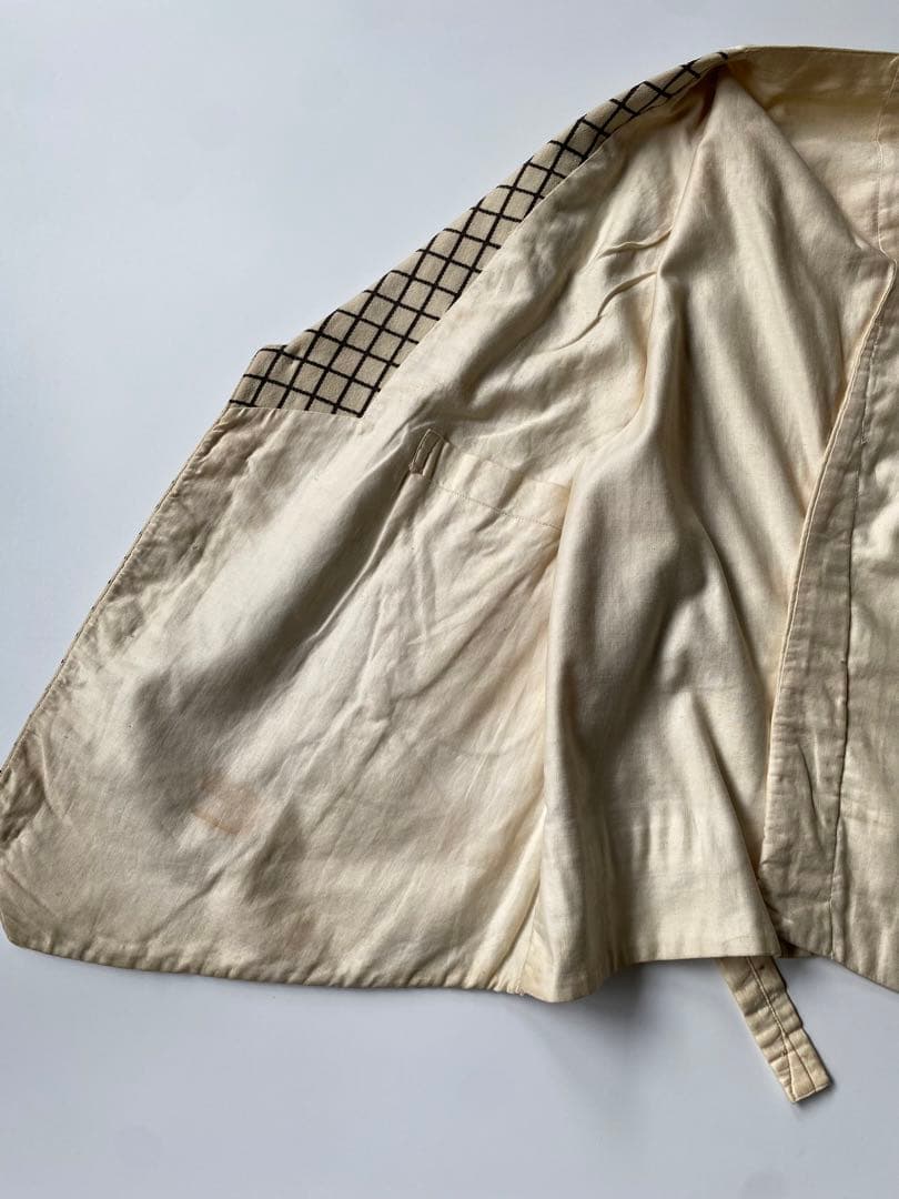 30s vintage ベスト USA製 ヴィンテージ ウール 針刺し フレンチ