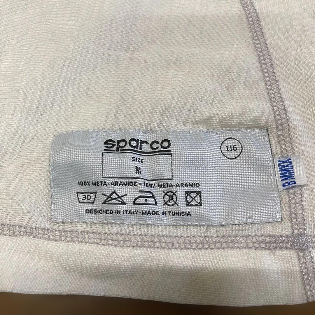 Sparco スパルコ レーシングアンダーウェア 上下セット　クリーム色