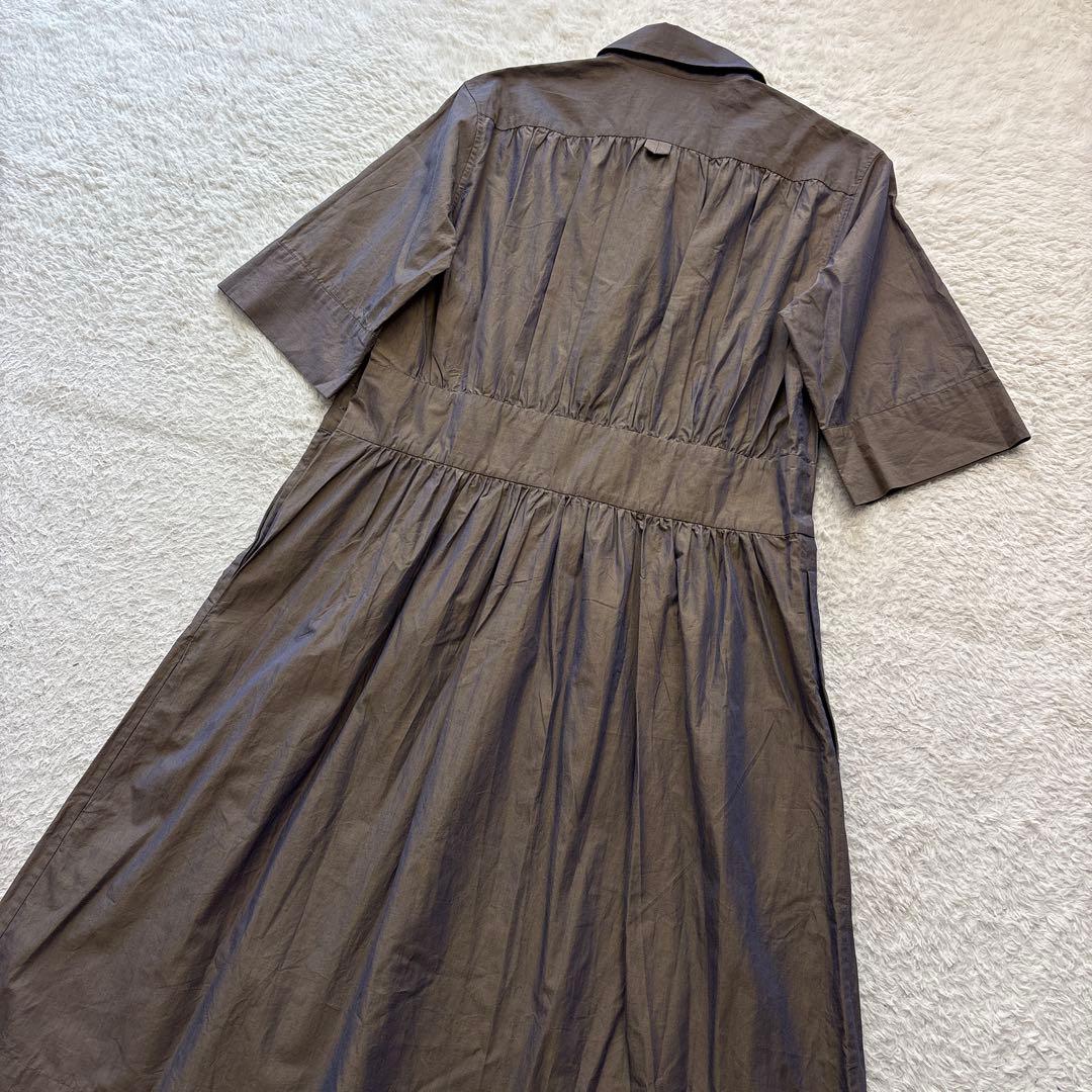 マーガレットハウエル FINE COTTON CHAMBRAY ワンピース