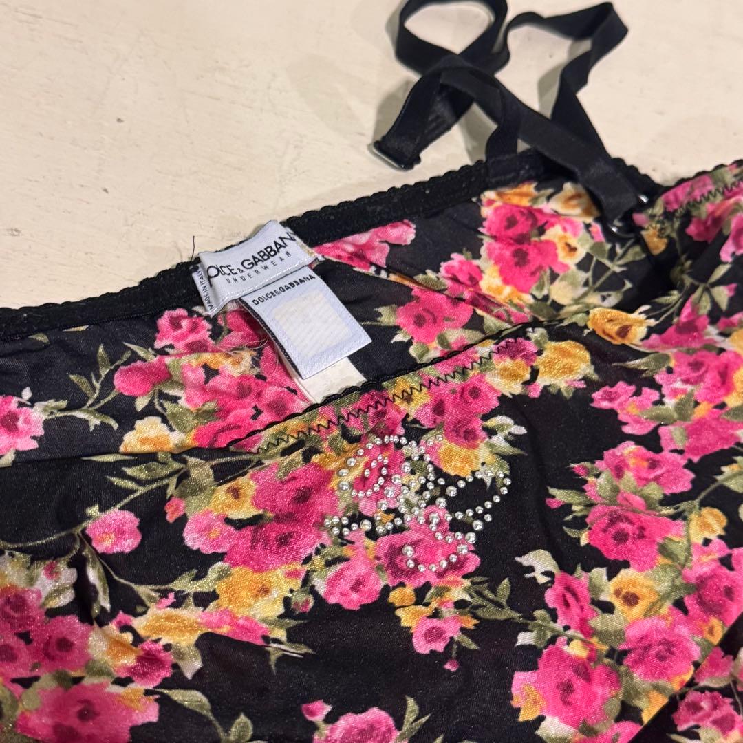 DOLCE&GABBANA ドルチェアンドガッバーナ 花柄 キャミソール
