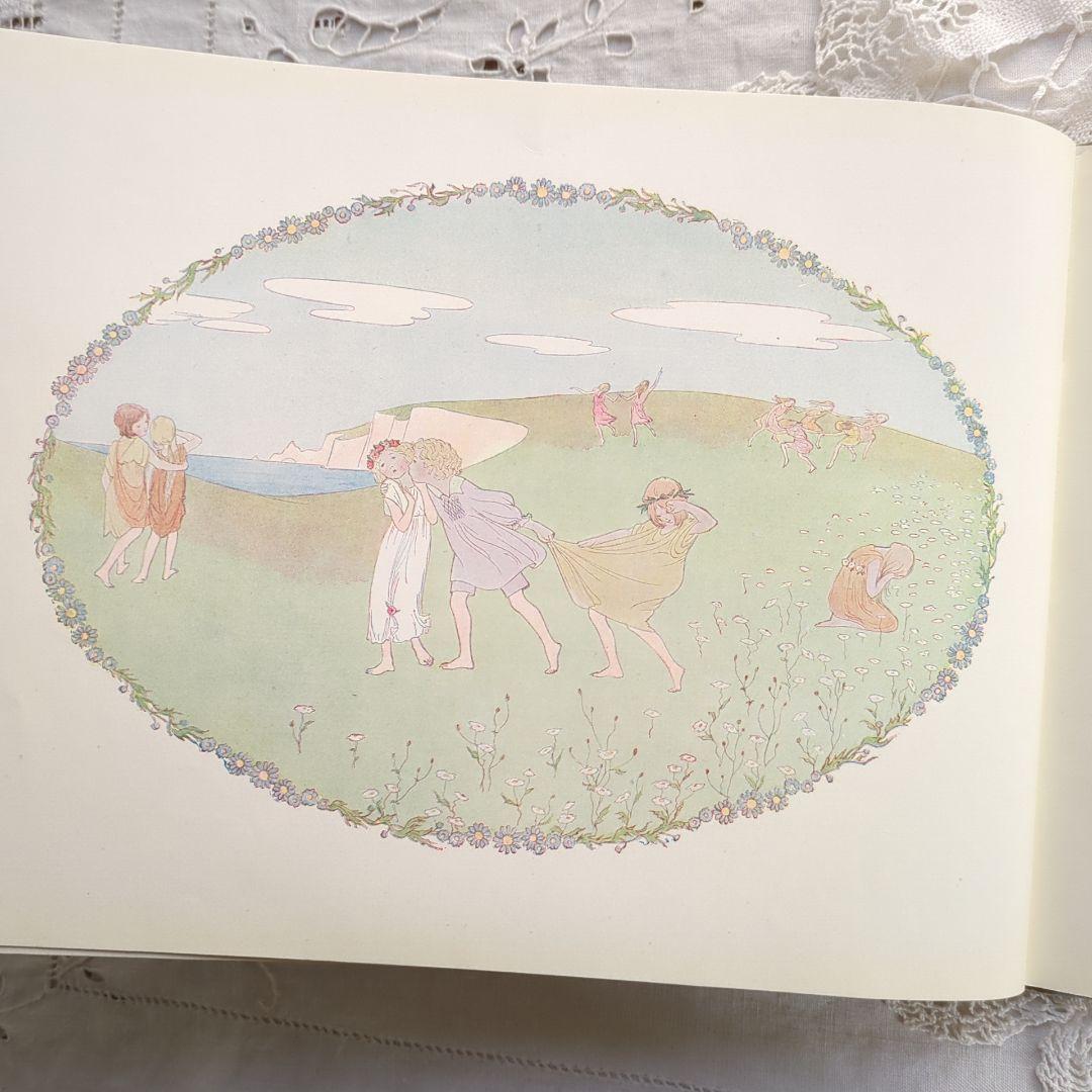 稀少1911アンティーク絵本 洋書古書 児童書 ヴィクトリアン