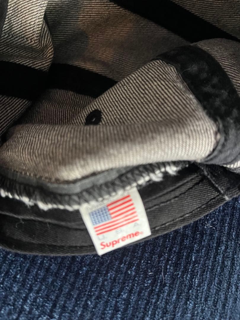 Supreme グレー キャップ 調整可能