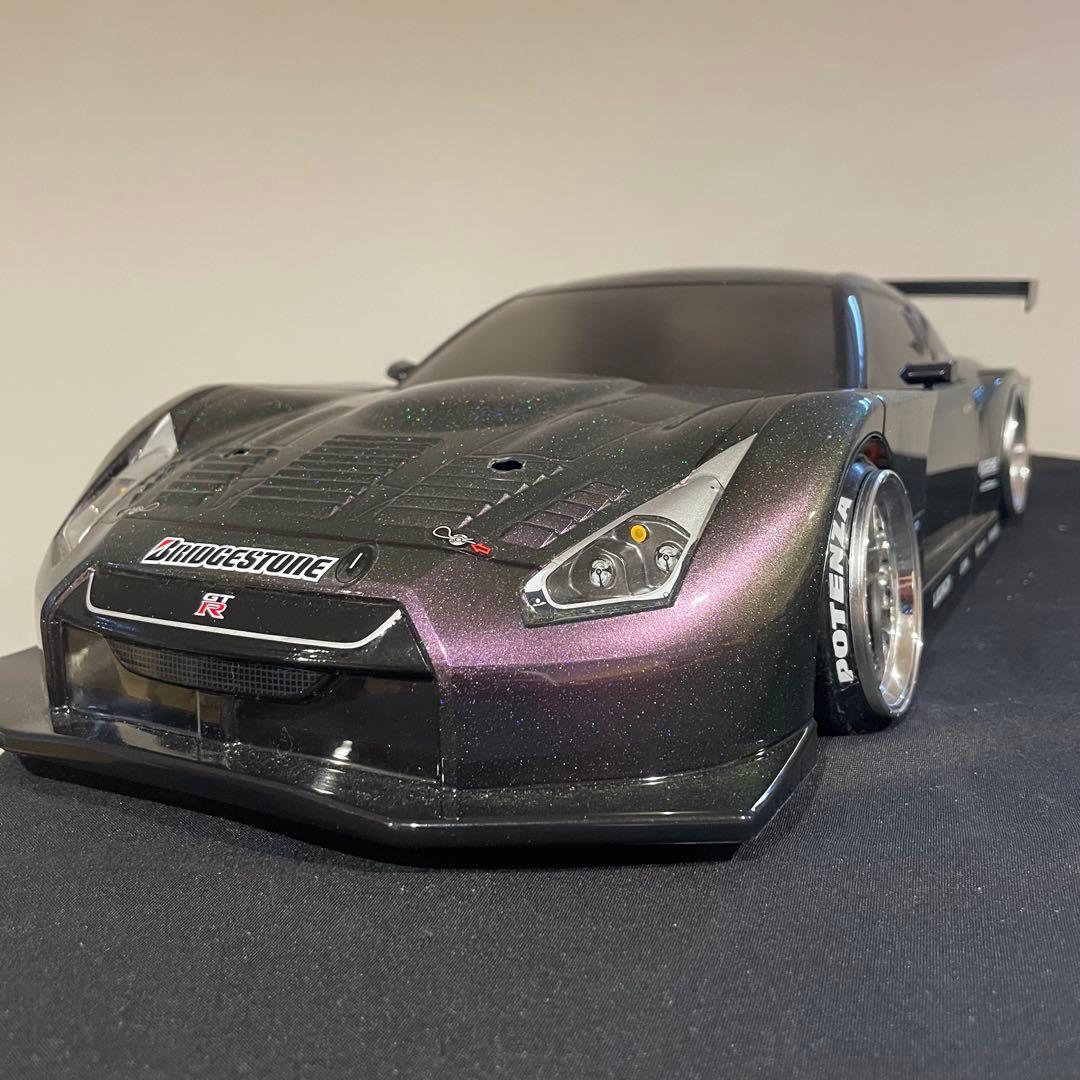 タミヤ　カルソニックスカイライン　GT-R 1/10 ラジコンボディー r35