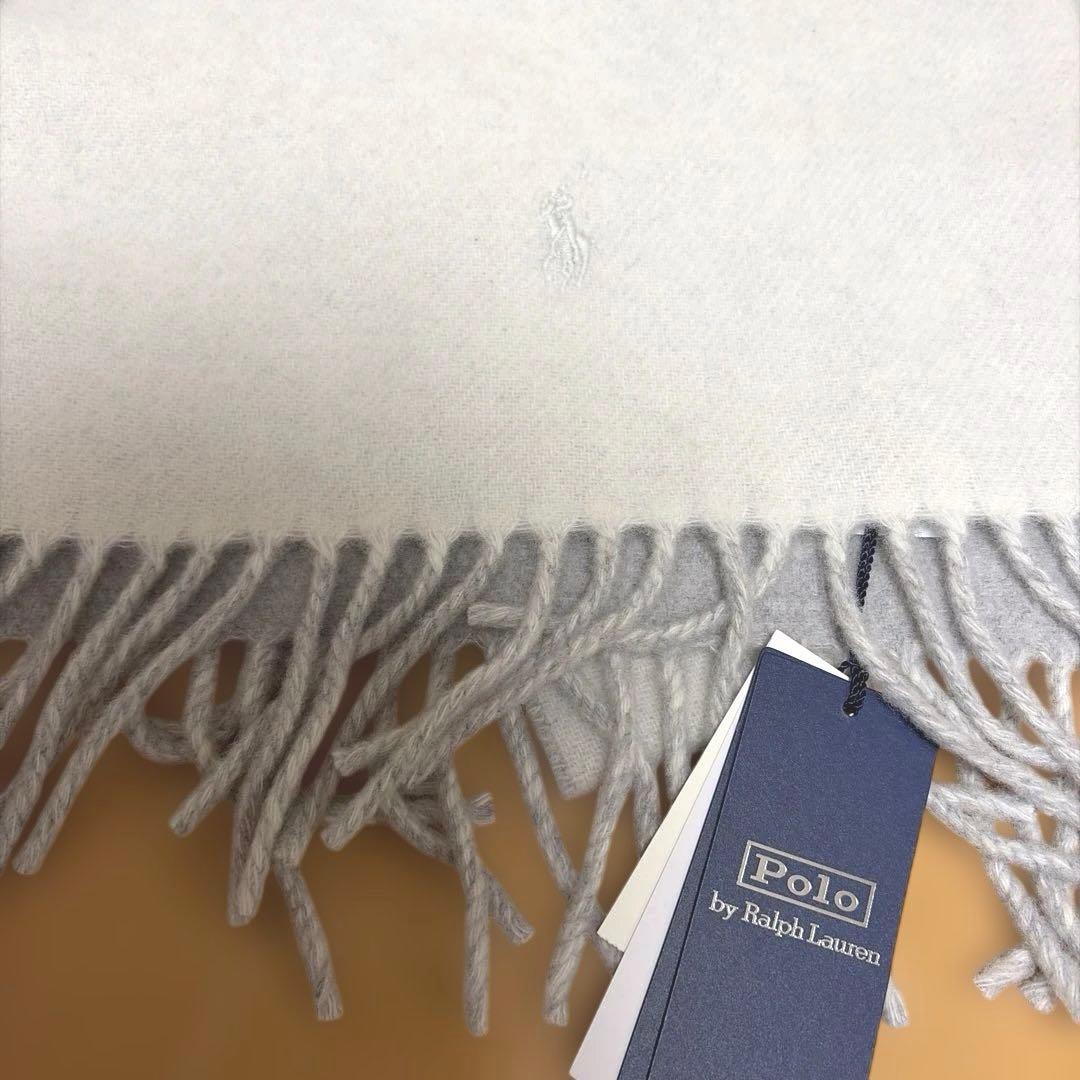 POLO by RALPH LAUREN 毛100%マフラー