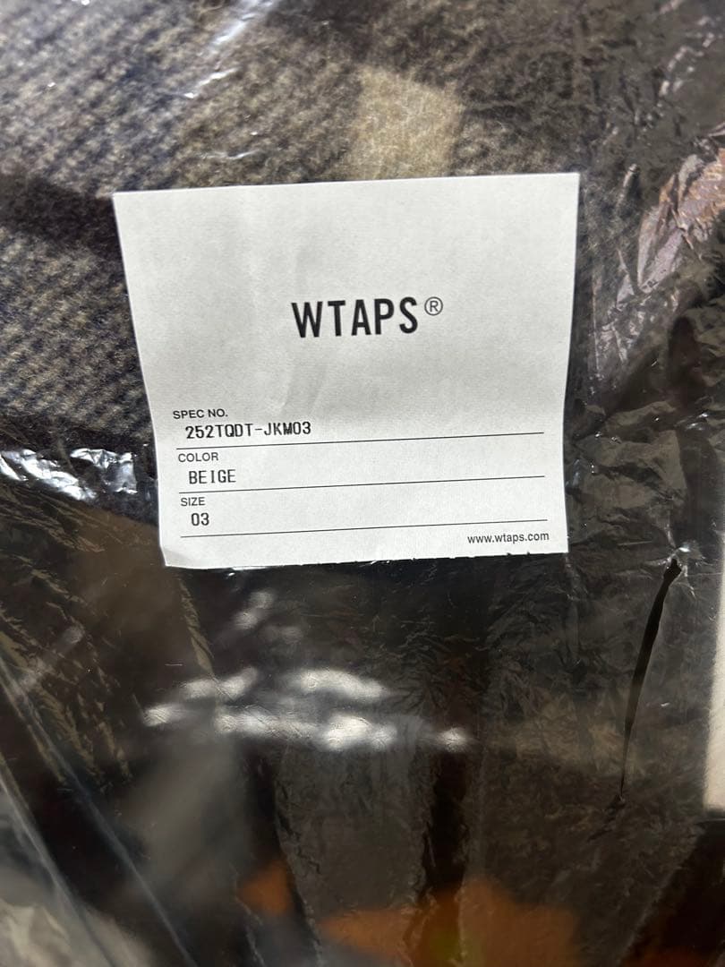 y*e様 WTAPS WRECKER MELTON BEIGE ベージュ サイズ