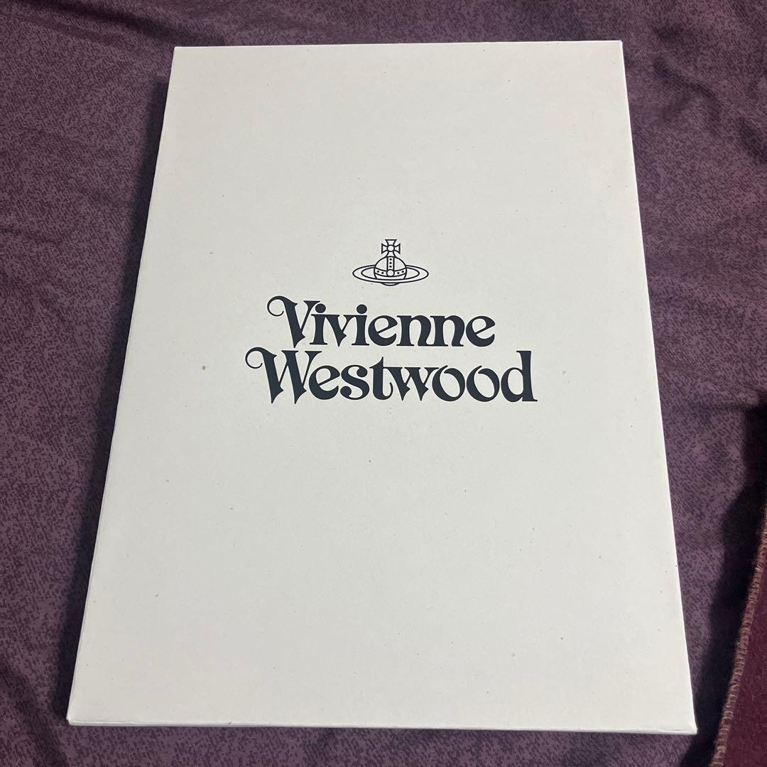 Vivienne Westwood マフラー Camel/Bordeaux