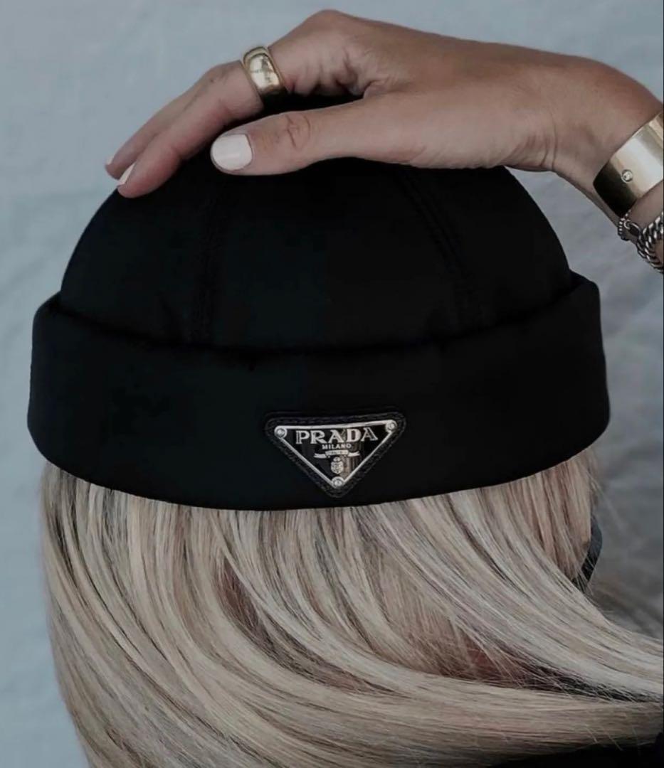 PRADA nylon beanie プラダ　ナイロン　ビーニー　Mサイズ