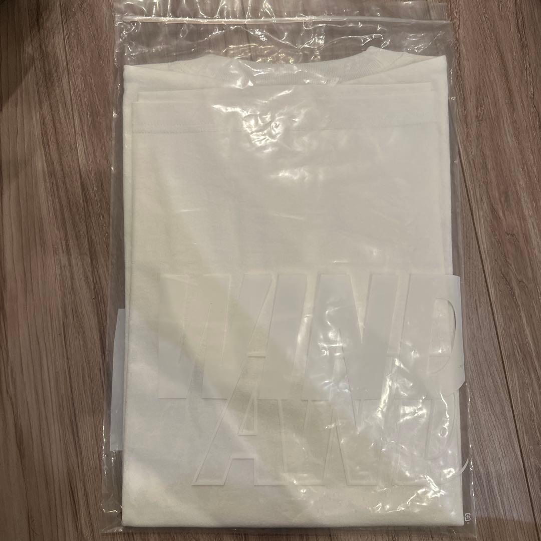 WIND AND SEA Tシャツ Mサイズ ホワイト パラッパラッパー