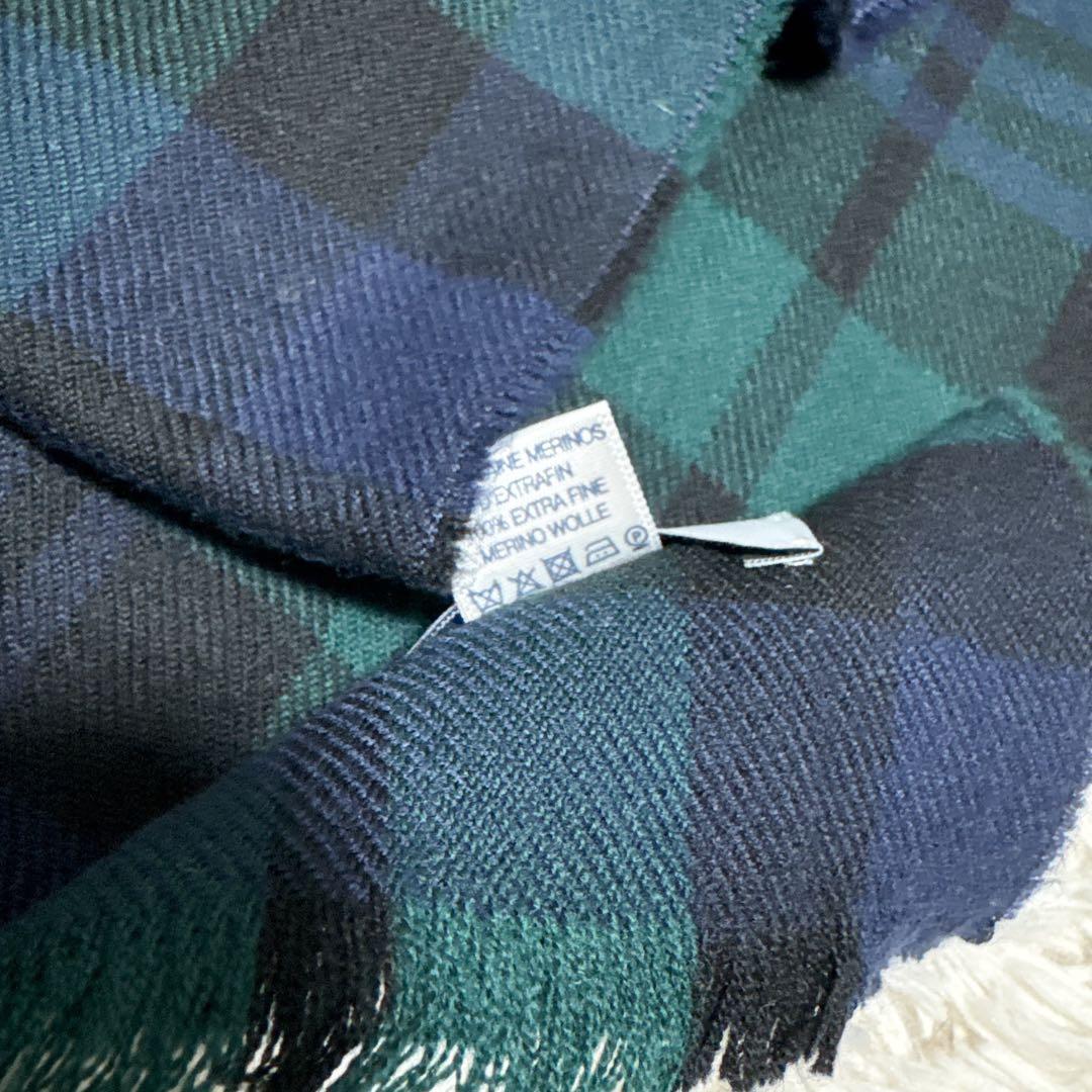 大人気！ 極美品✨ Johnstons of Elgin 大判ストール チェック