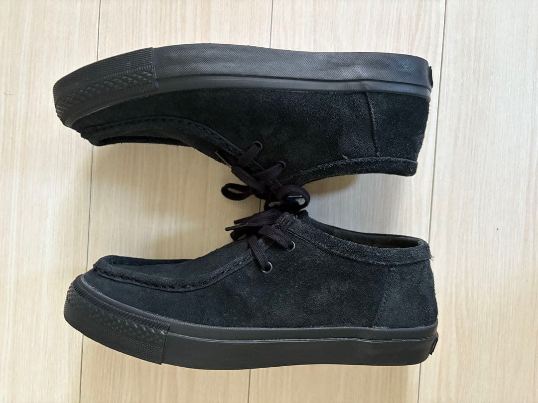 CONVERSE コンバース モカシン デッキシューズ スウェード 黒
