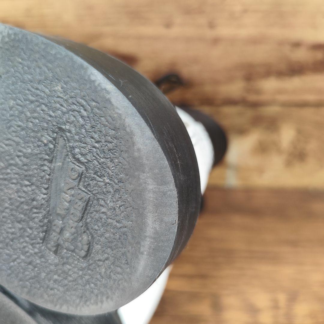 RED WING 8808 スーパーソール モックトゥ レースアップブーツ 白