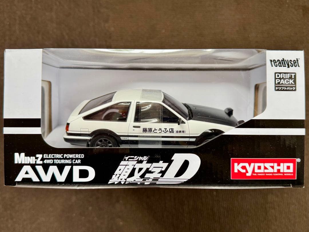 え*ん様 新品 未開封 京商 MINI-Z AWD 頭文字D トレノ AE86
