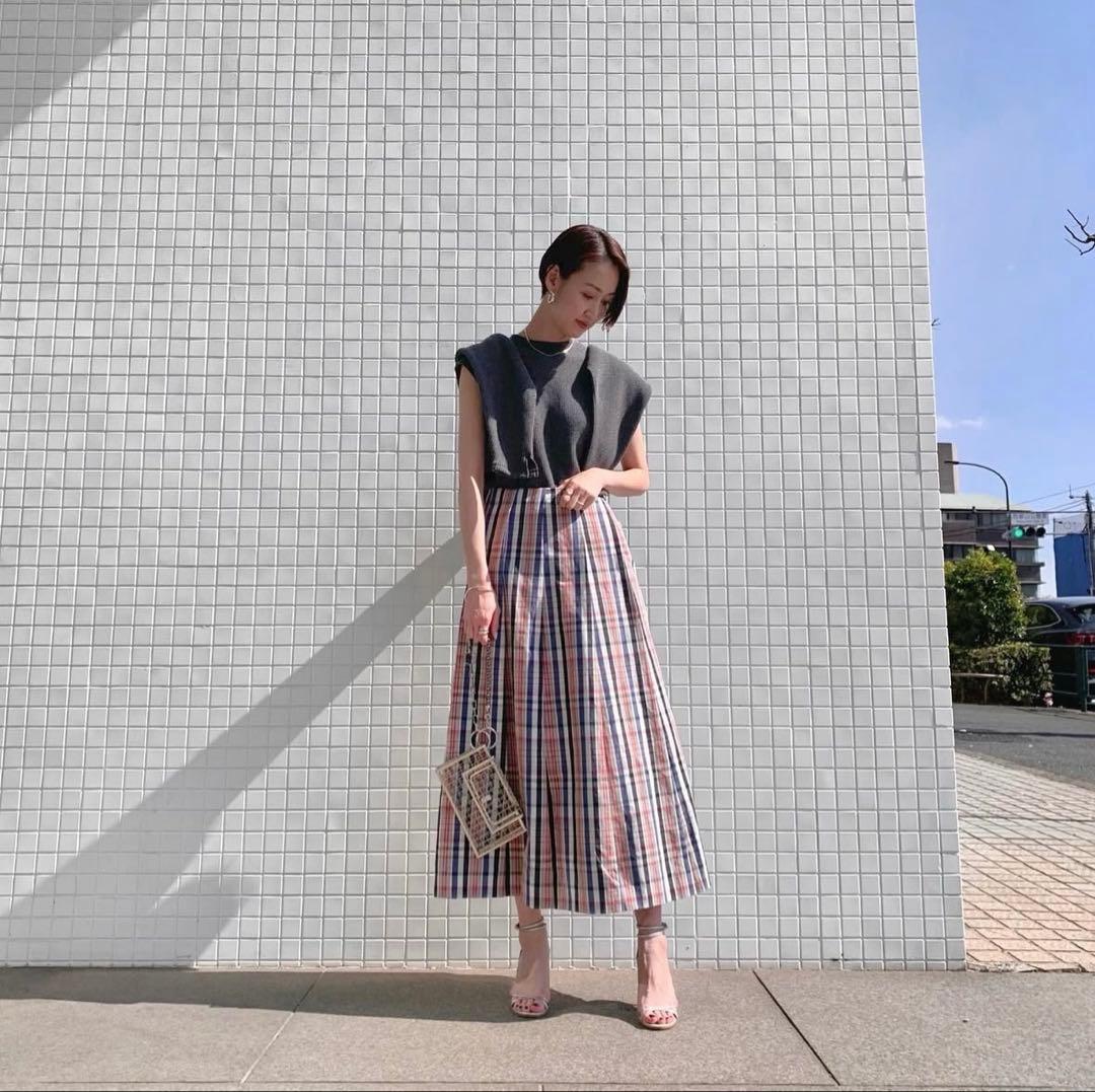 THIRD MAGAZINE チェックスカート