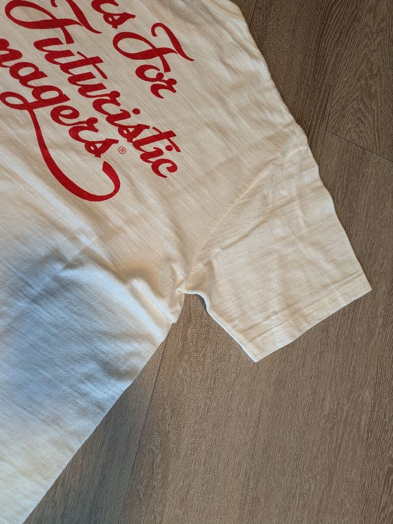 ヒューマンメイド ハート ホワイトTシャツ xl