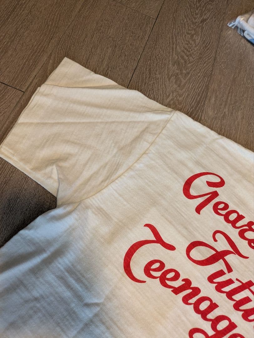 ヒューマンメイド ハート ホワイトTシャツ xl