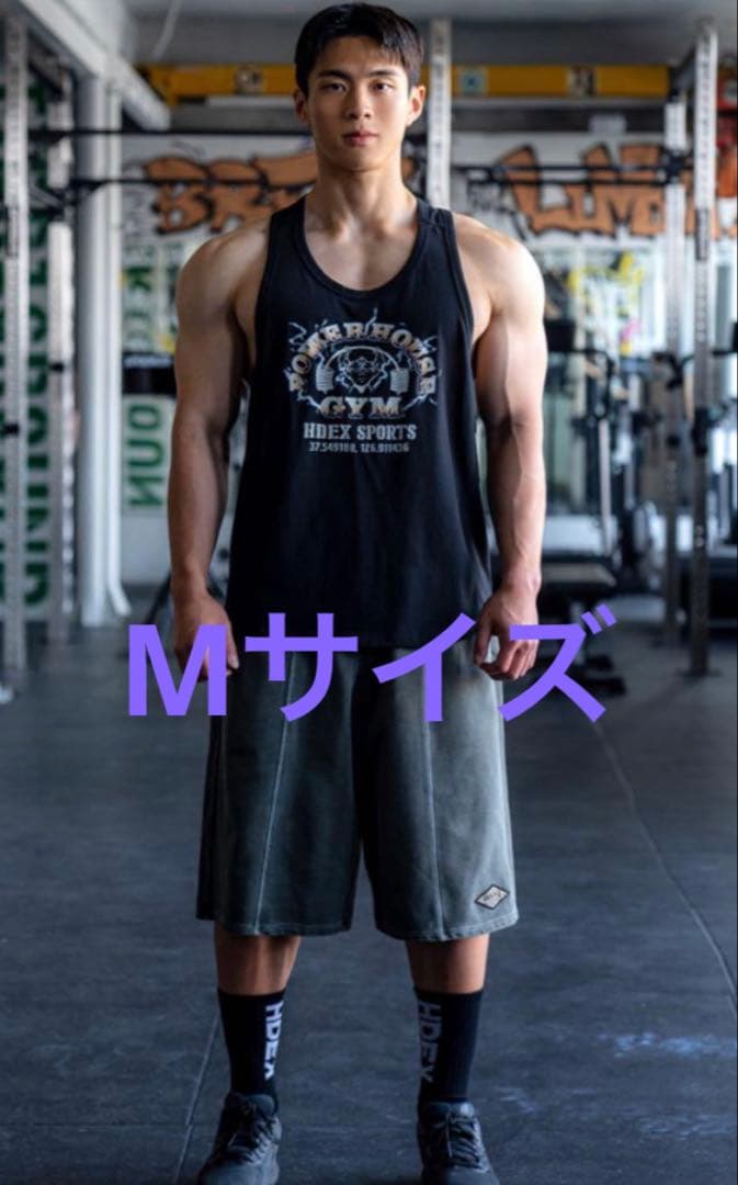 HDEX POWERHOUSEGYMコラボ　タンクトップ