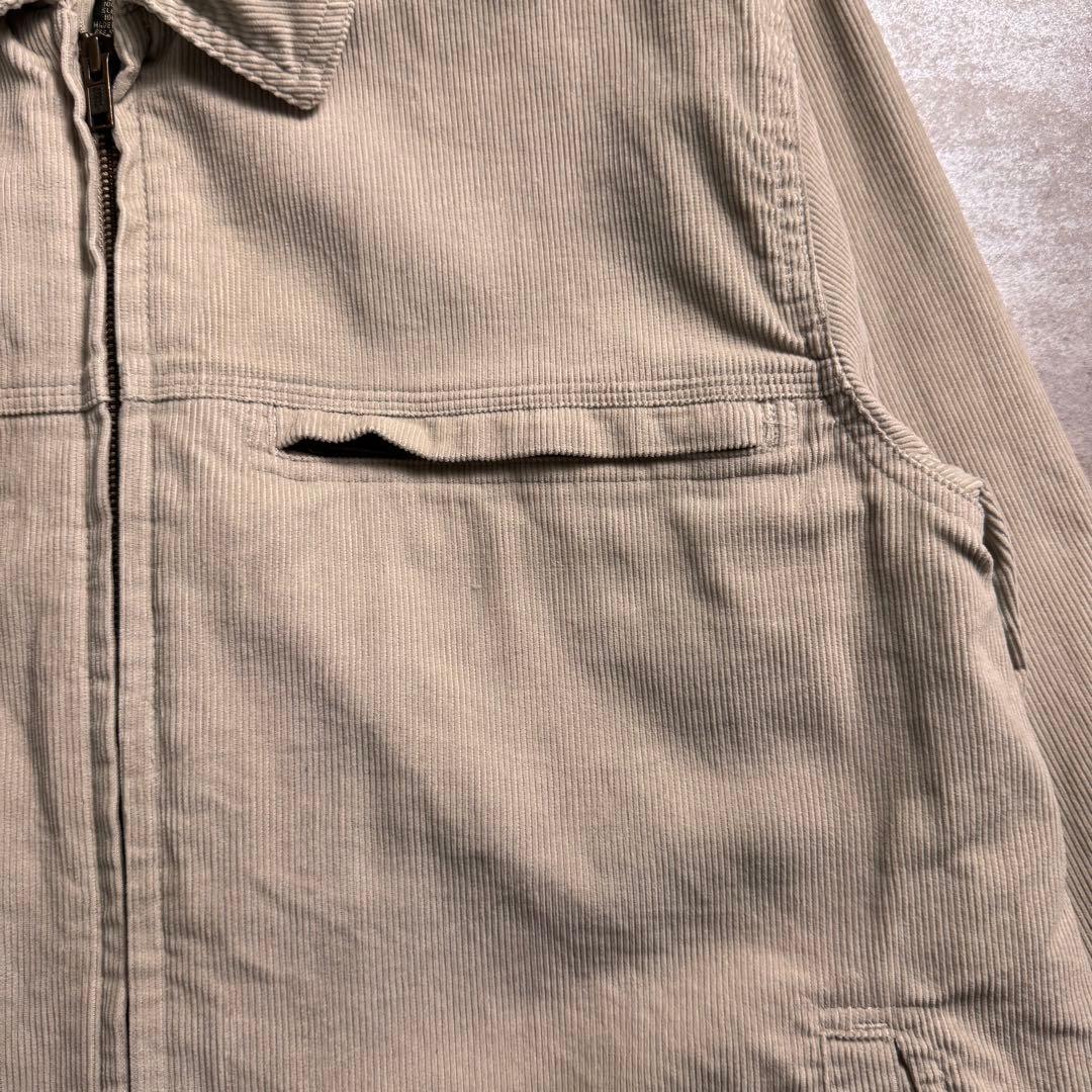 【90's】EddieBauer コーデュロイワークジャケット　　ブルゾン　M