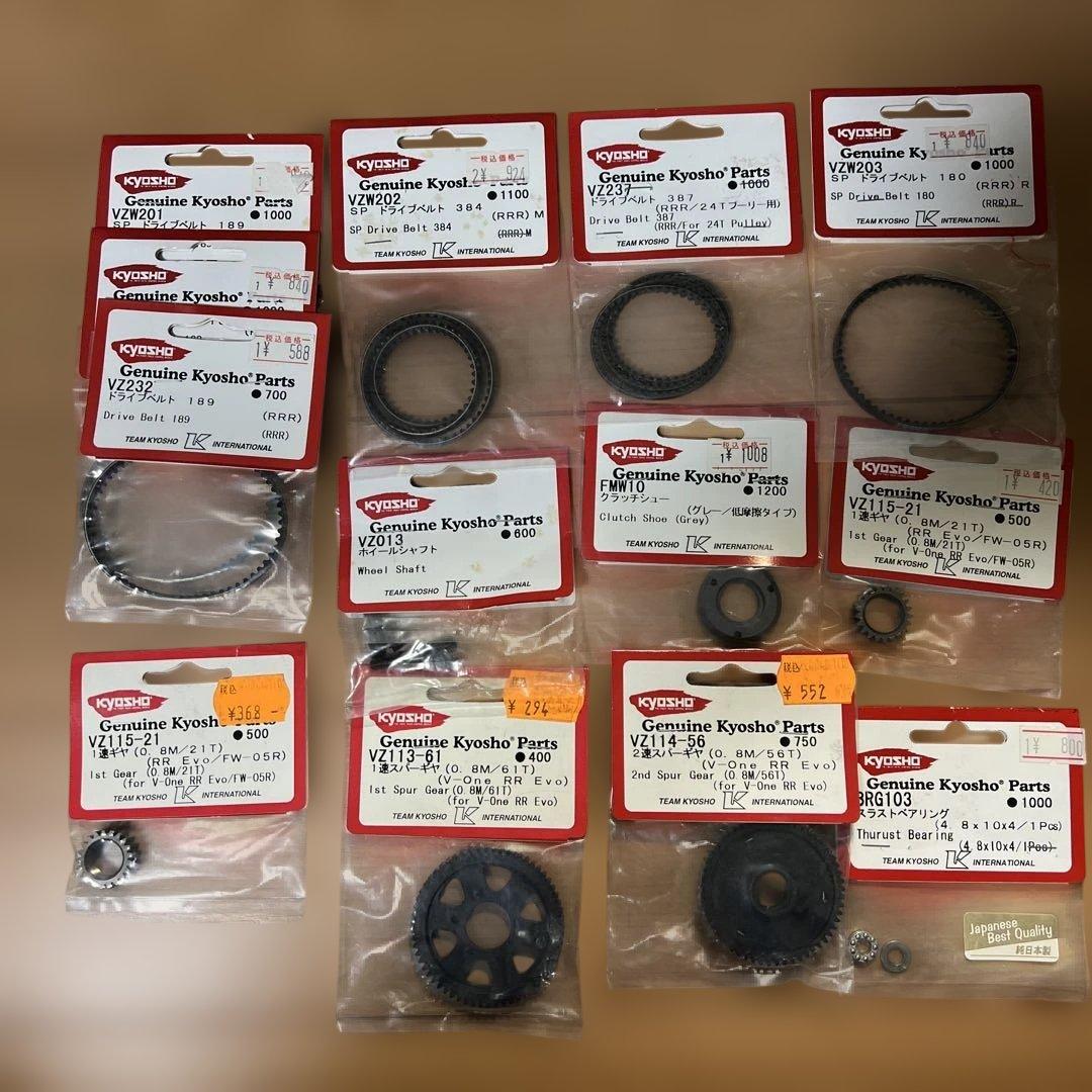 京商　￼V-ONE RRR JP Racing FX12T スペアパーツ付き