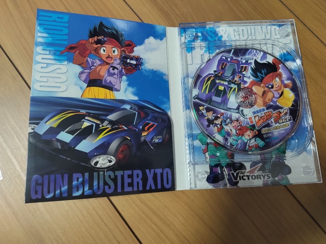 美品!希少!!映画 爆走兄弟レッツ＆ゴー WGP 暴走ミニ四駆大追跡！DVD