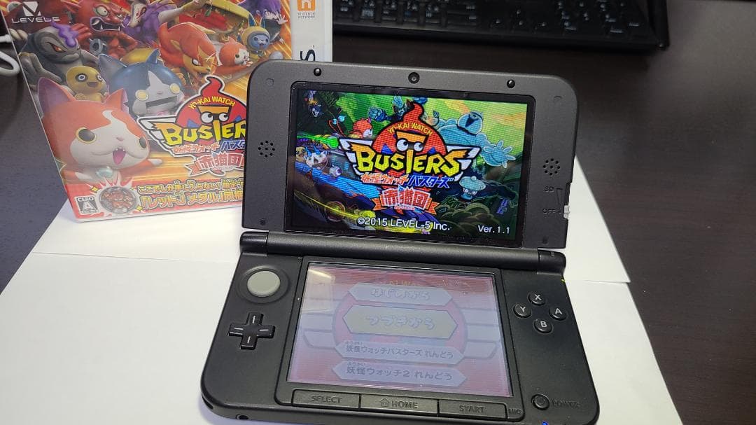 NINTENDO 妖怪ウォッチ、2真打、2元祖、バスターズ 赤猫団 ソフトのみ