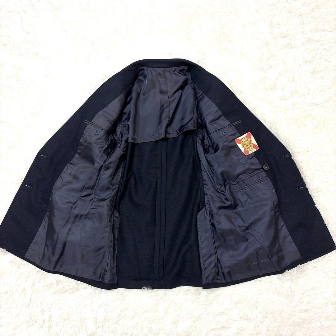 VAN Jacket 紺ブレ ダブル テーラードジャケット 金ボタン 842