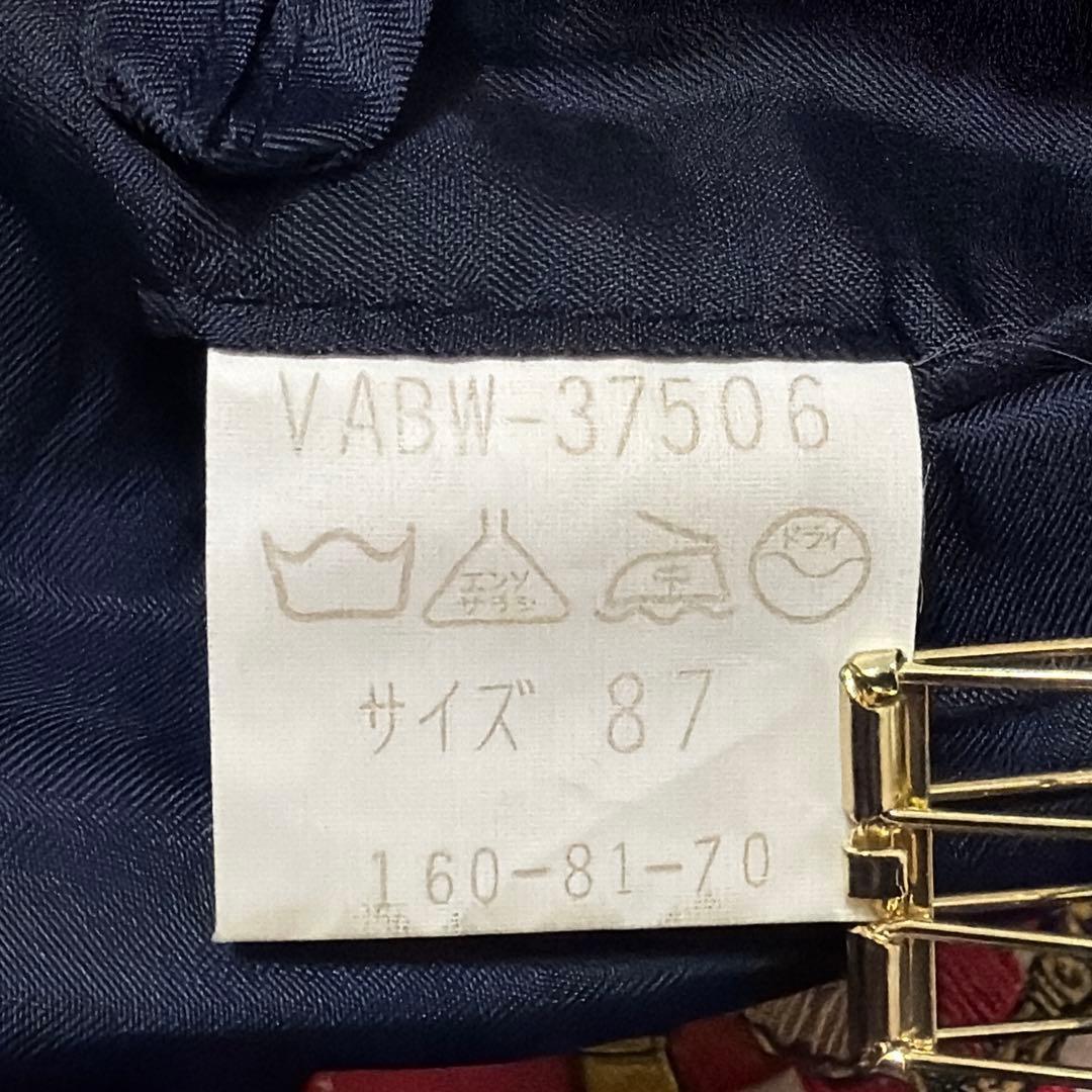 VAN Jacket 紺ブレ ダブル テーラードジャケット 金ボタン 842