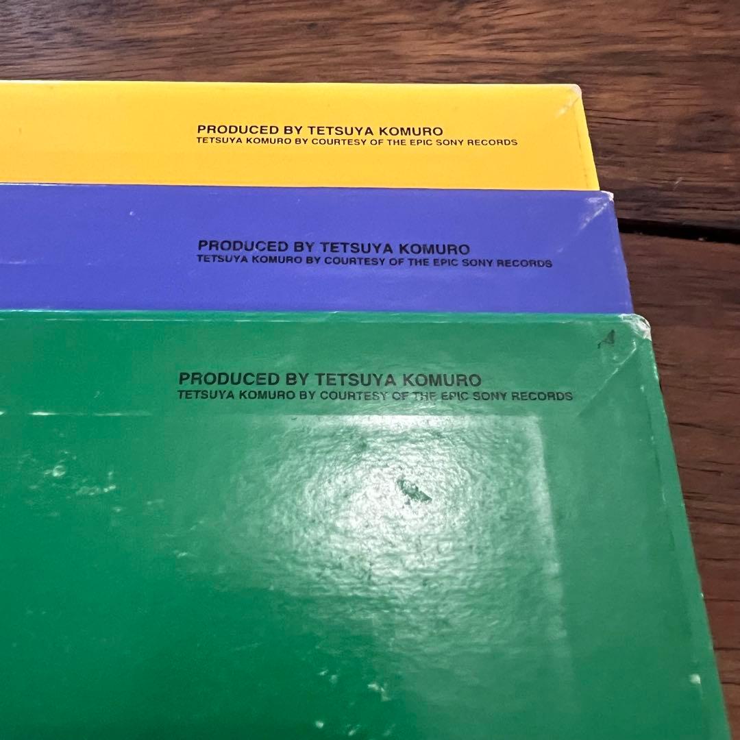 激レア trf PRESET SOUND レコード 3枚セット 小室哲哉