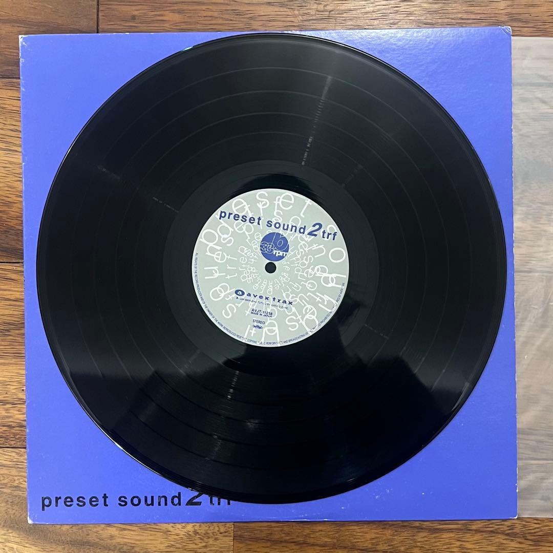 激レア trf PRESET SOUND レコード 3枚セット 小室哲哉