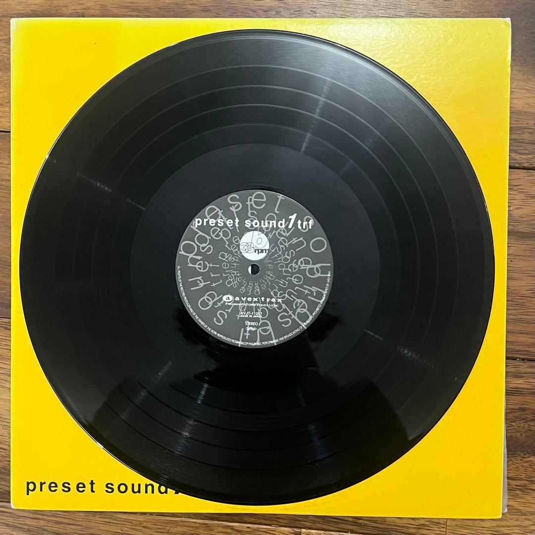 激レア trf PRESET SOUND レコード 3枚セット 小室哲哉
