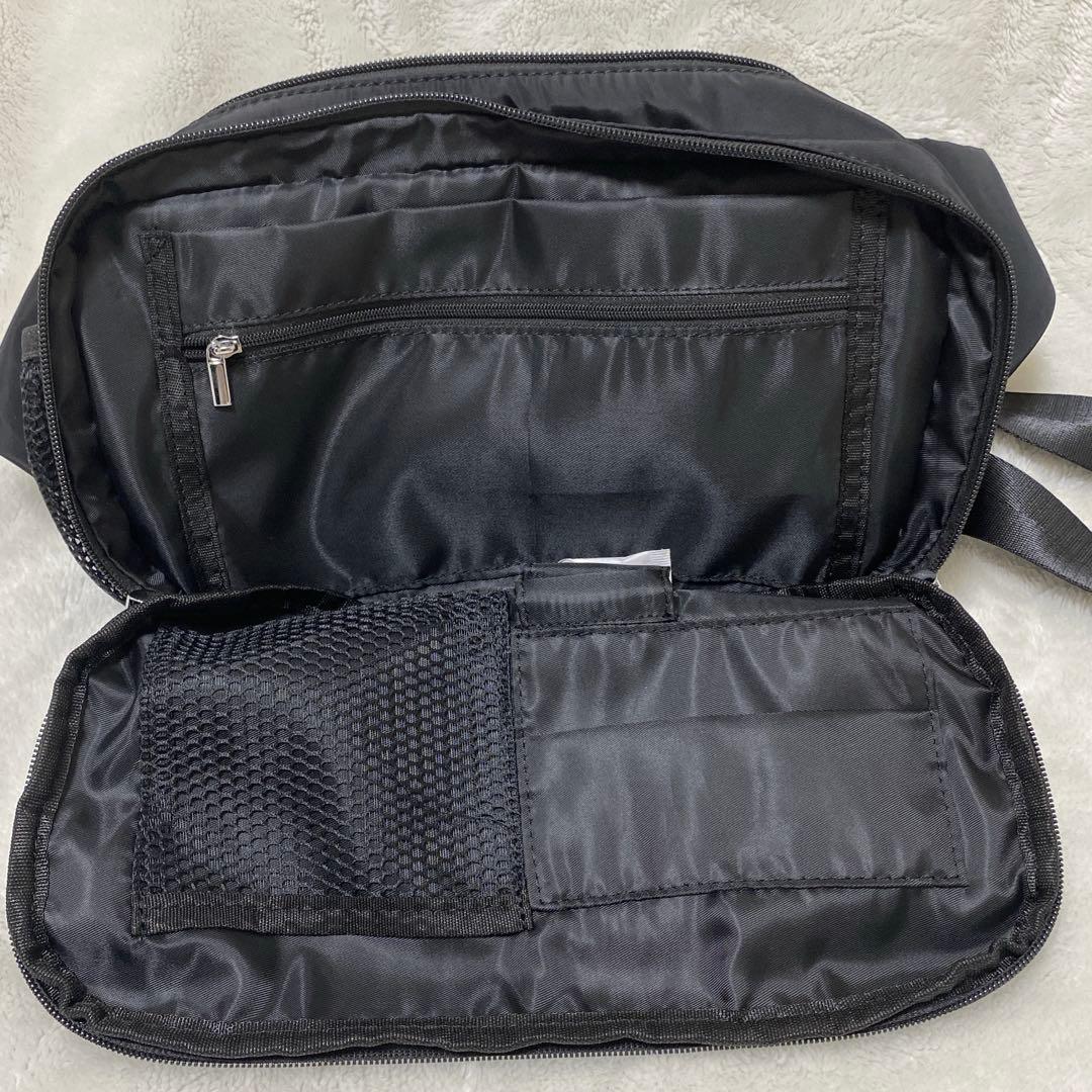 【極美品】selva secreta ブラック ウエストポーチ