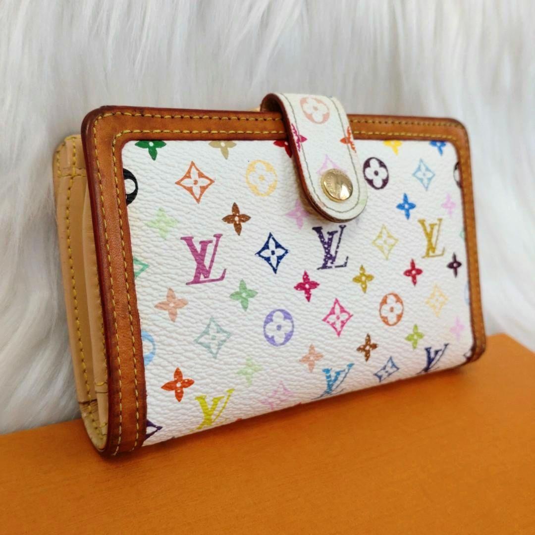 【Latteページ】ルイヴィトン モノグラム マルチカラー 二つ折財布