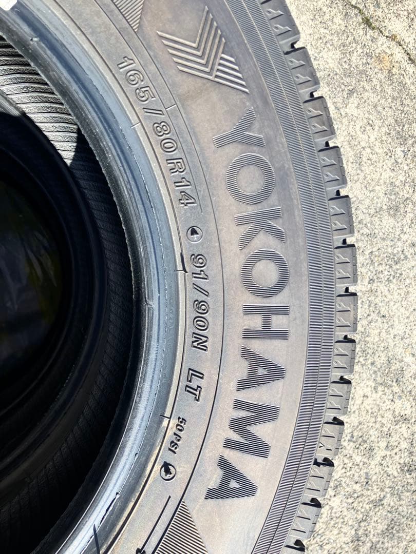 160系プロボックス 165/80R 14 LT スタッドレスタイヤ2本その❷