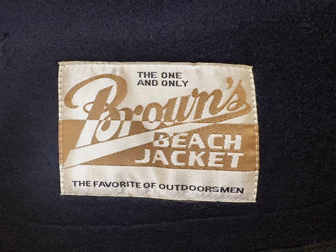 BROWNS BEACH JACKET ブラウンズビーチ　ベスト　38