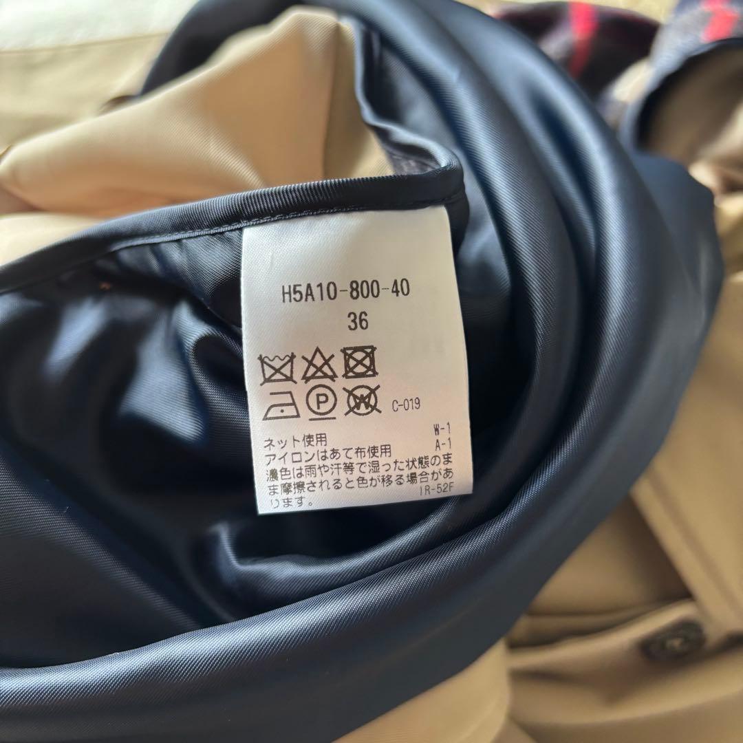 ✨️美品✨️ マッキントッシュフィロソフィー トレンチコート ハウスチェック S
