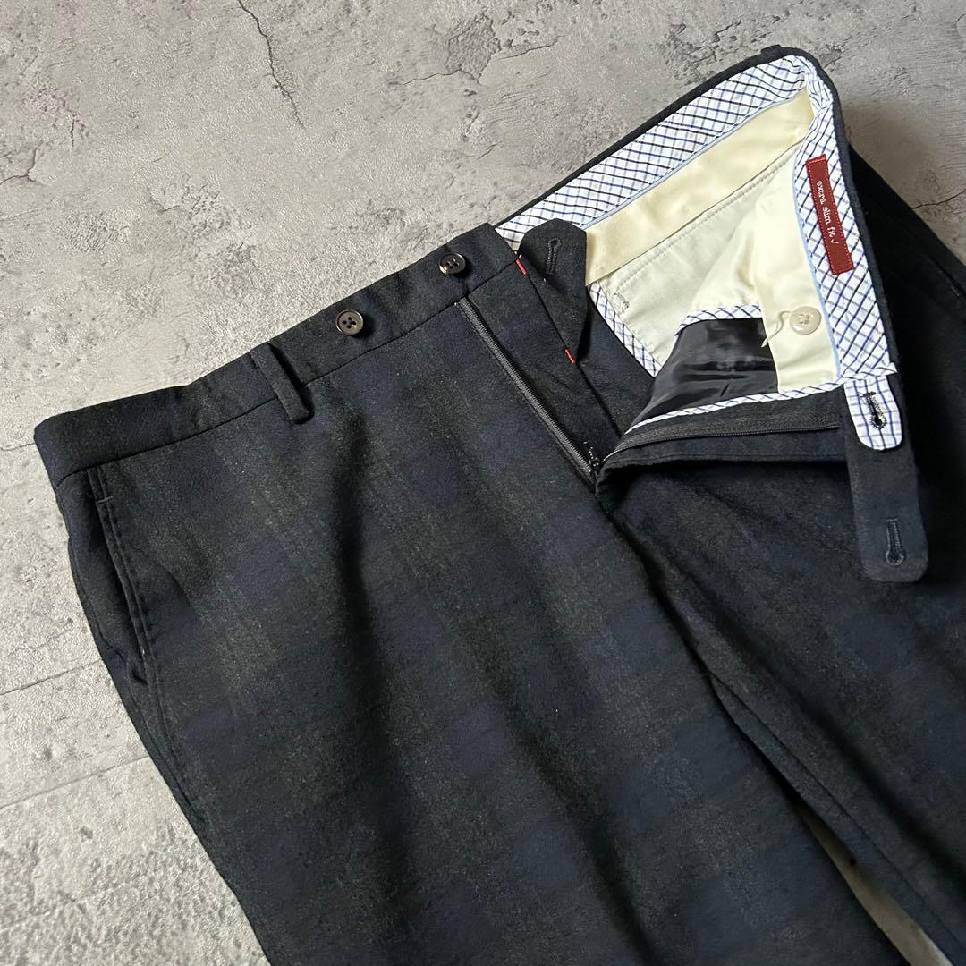 THE SUIT COMPANY XLA 高級 タータンチェック LL175