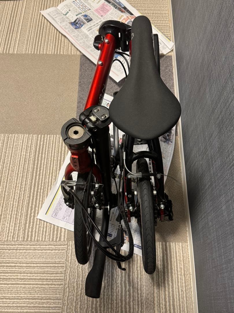 DAHON K3 折りたたみ自転車　赤　レッド