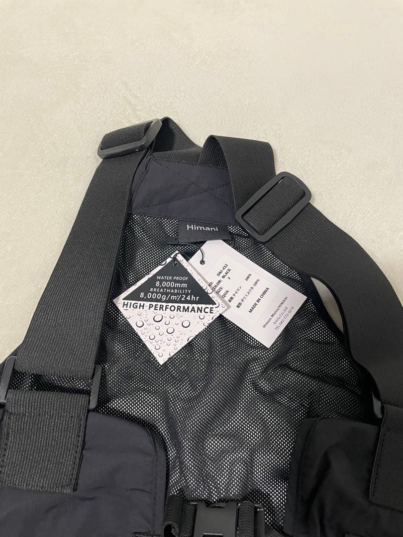 【即購入•即日発送OK】HIMANI スノーボードベスト ブラック