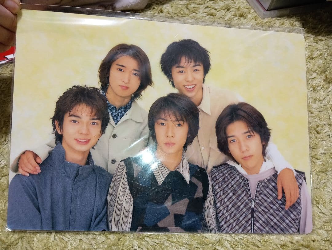 嵐 グッズ 1999年シングル　下敷各種　デビュー2日前生写真当時OK値下げ可