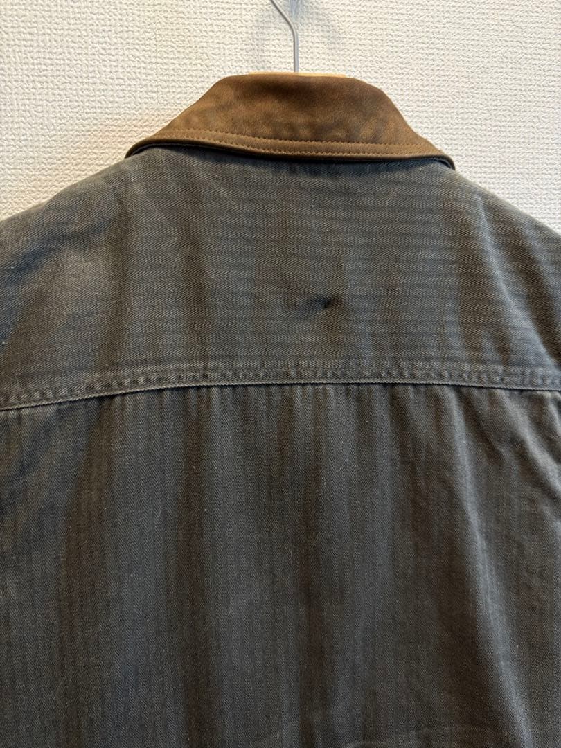 Banana Republic サイズM サファリタグHBT ベスト レザー