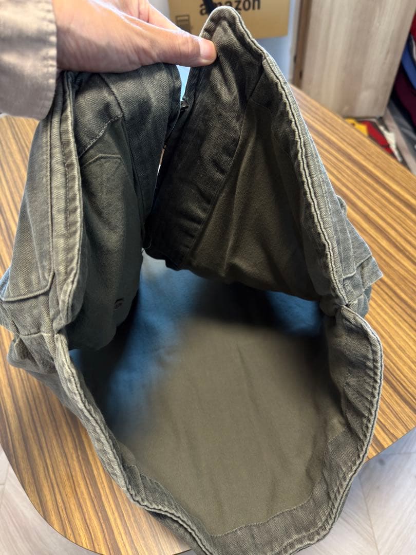 Banana Republic サイズM サファリタグHBT ベスト レザー