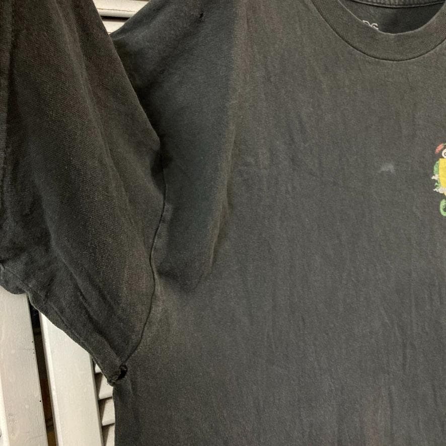 BGQO ラッパー Tシャツ ビンテージ 古着 黒 ウータンクラン 龍 神龍 蛇