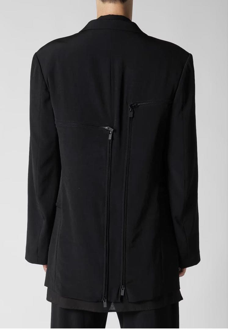 ヨウジヤマモト TA TUXEDO ZIP DETAIL JACKET25SS